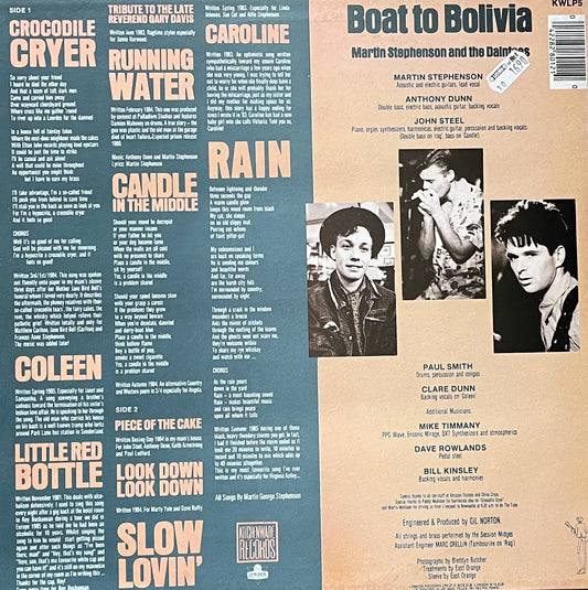 Martin Stephenson & The Daintees – Boat To Bolivia | Orig. UK 1986