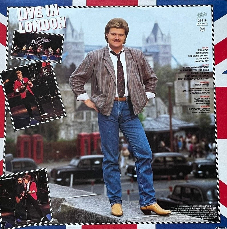 Ricky Skaggs – Live In London | Orig. EU 1985