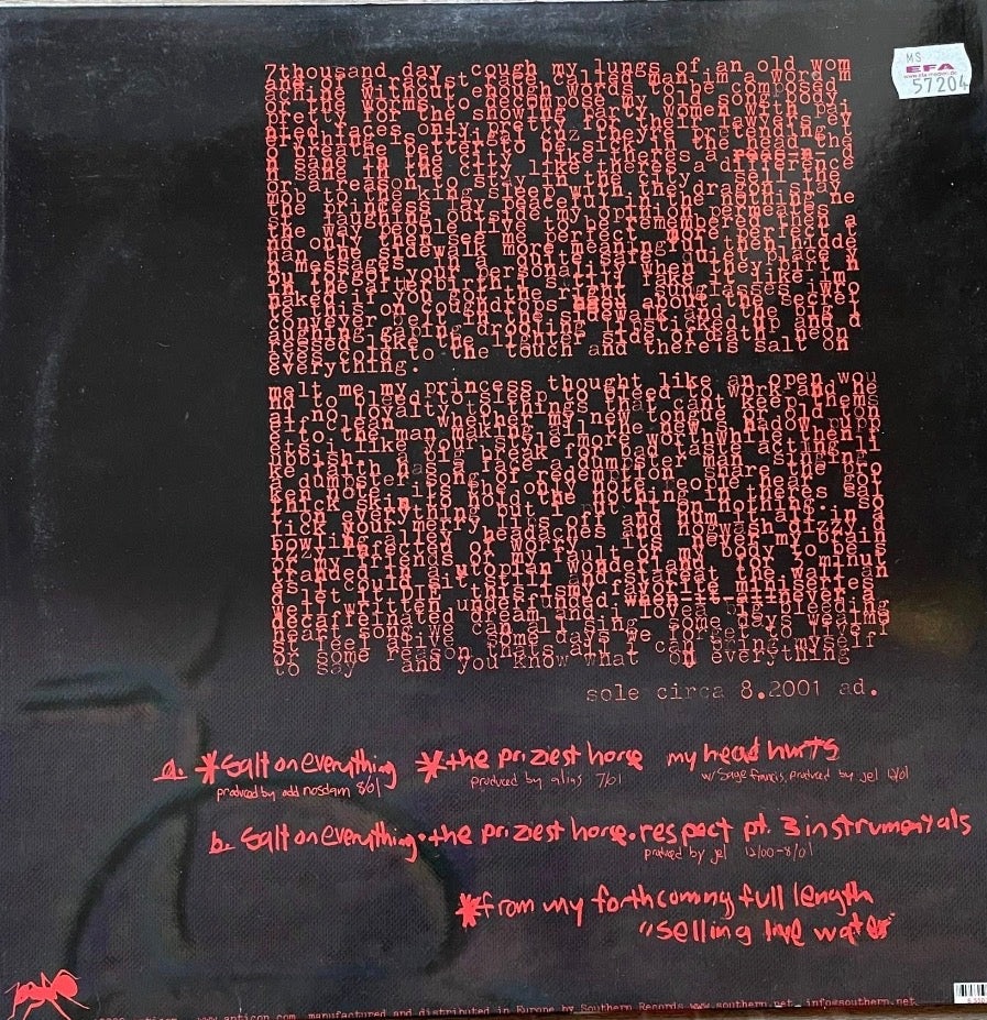 Sole – Salt On Everything | Orig. US 2002