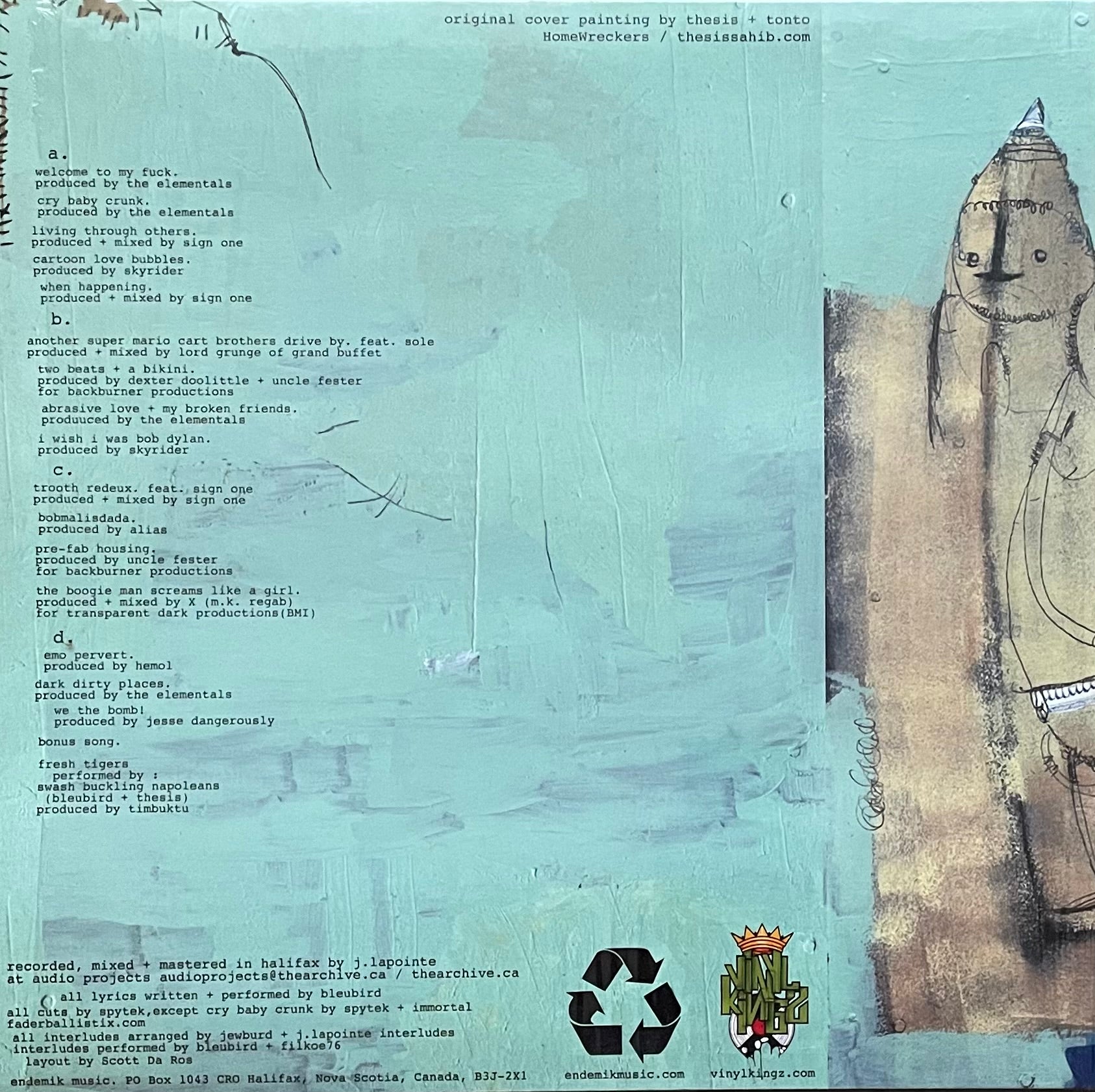 Bleubird – Sloppy Doctor | Orig. GER 2004 | Limited to 500