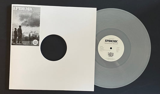 Epidemic – Monochrome Skies EP | Orig. UK 2013 | Limited to 75 Clear Silver Vinyl