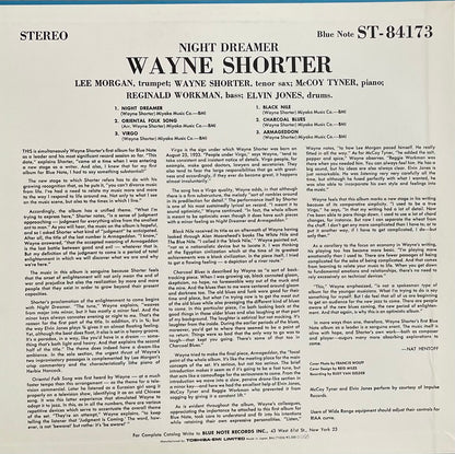 Wayne Shorter – Night Dreamer |Reissue JAP 1984 | Toshiba Limited