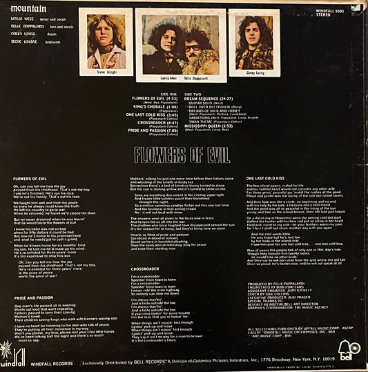 Mountain – Flowers Of Evil | Orig. US 1971