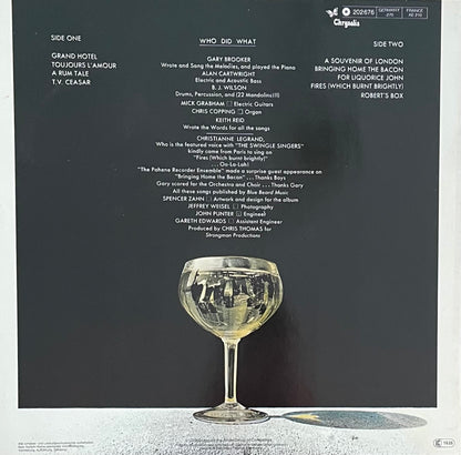 Procol Harum – Grand Hotel | Reissue GER 1980