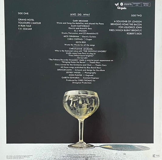 Procol Harum – Grand Hotel | Reissue GER 1980