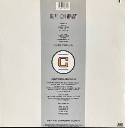 Bad Company – Fame And Fortune | Orig. US 1986