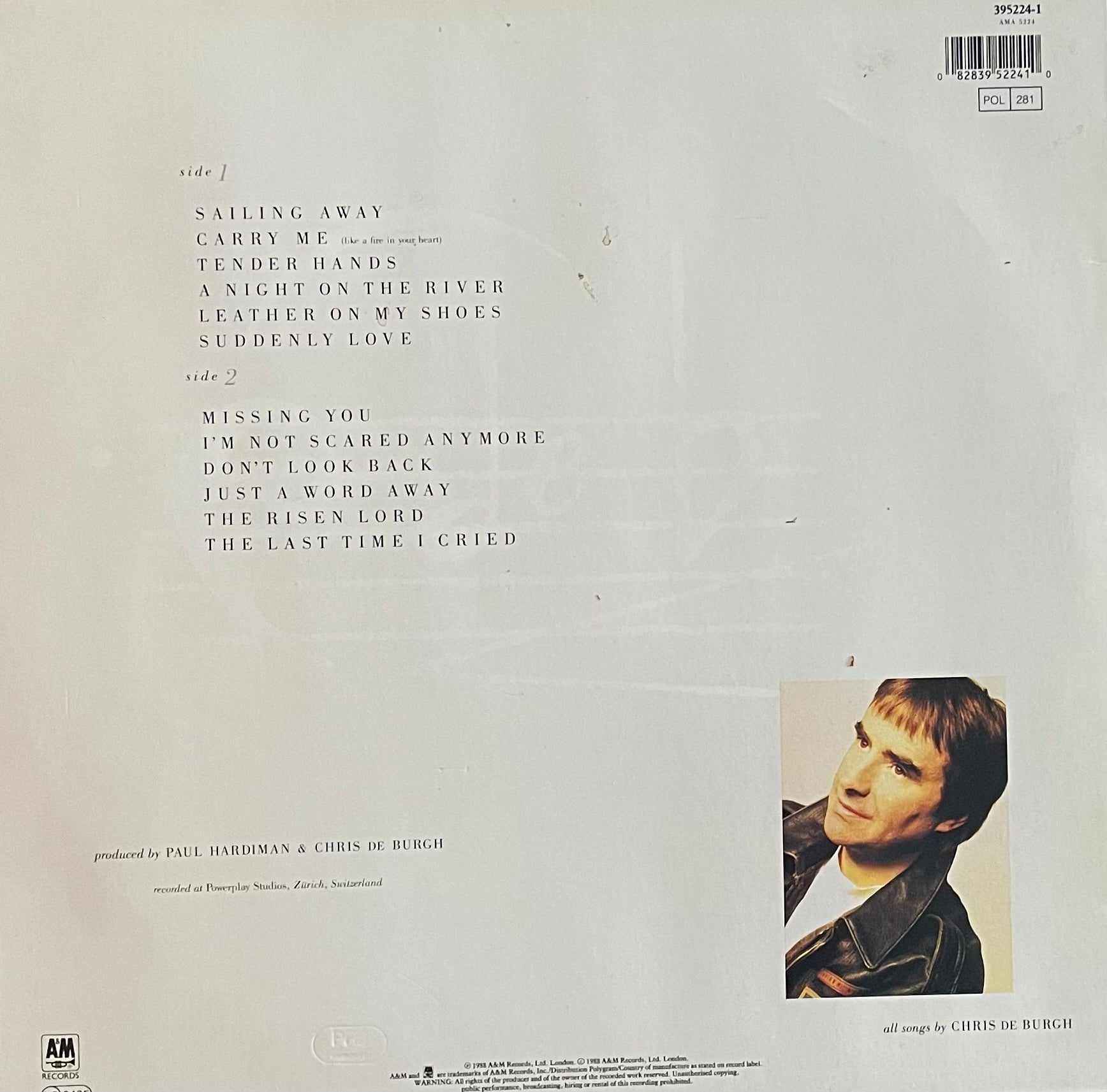 Chris de Burgh – Flying Colours | Orig. EU 1988
