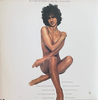Al Kooper – Act Like Nothing's Wrong | Reissue US 1977