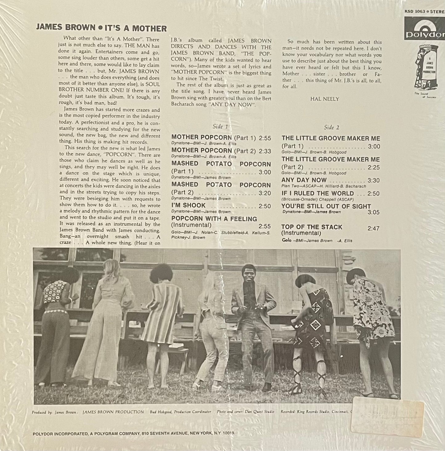 James Brown – It's A Mother | Reissue US 1997