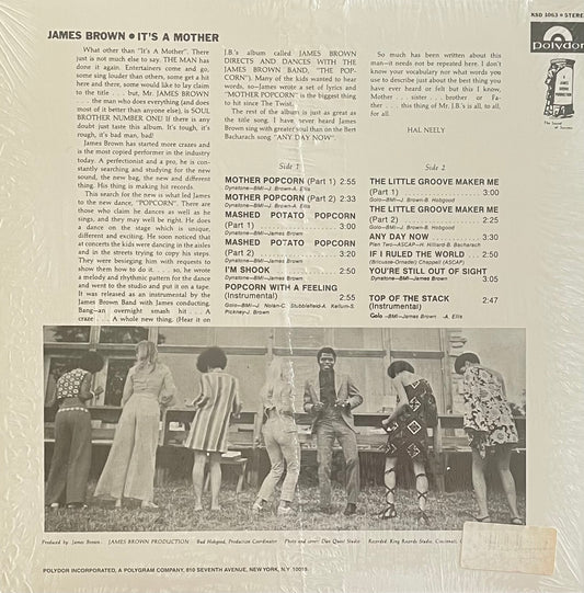 James Brown – It's A Mother | Reissue US 1997