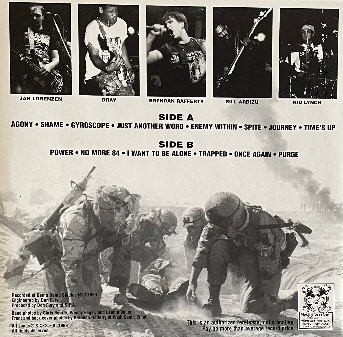 SFA – The New Morality | Reissue GER 1997