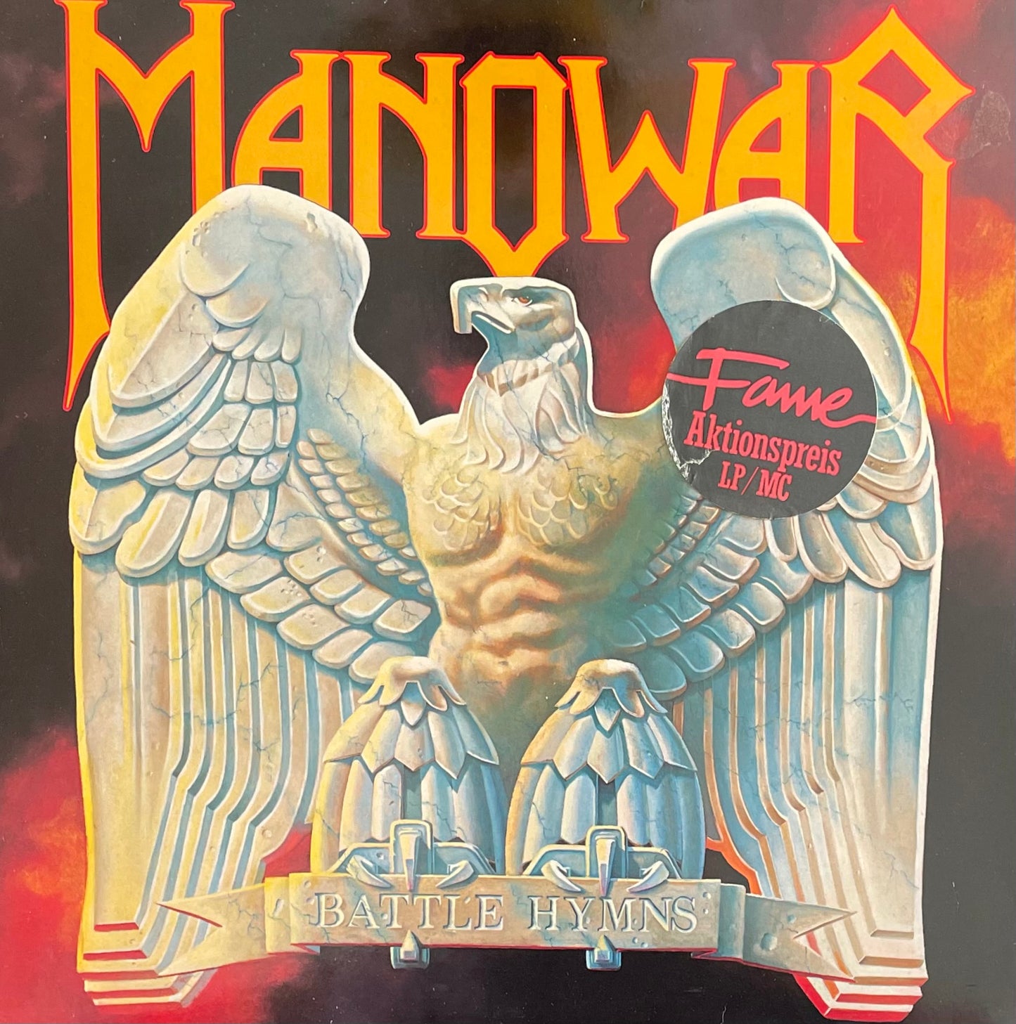 Manowar – Battle Hymns | Reissue EU 1987