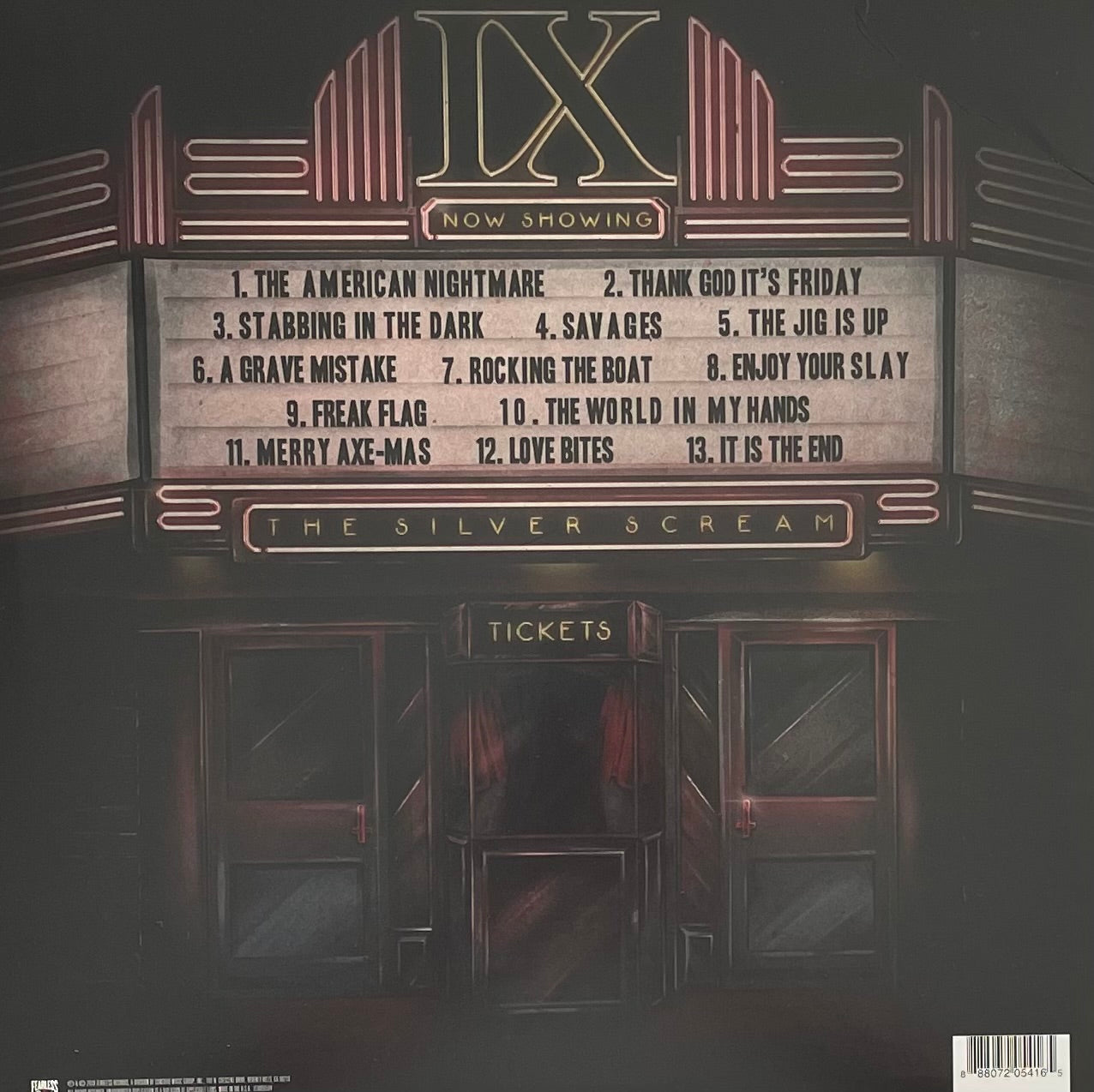 Ice Nine Kills – The Silver Scream | Reissue Europa 2019 | Red| Black Split Vinyl