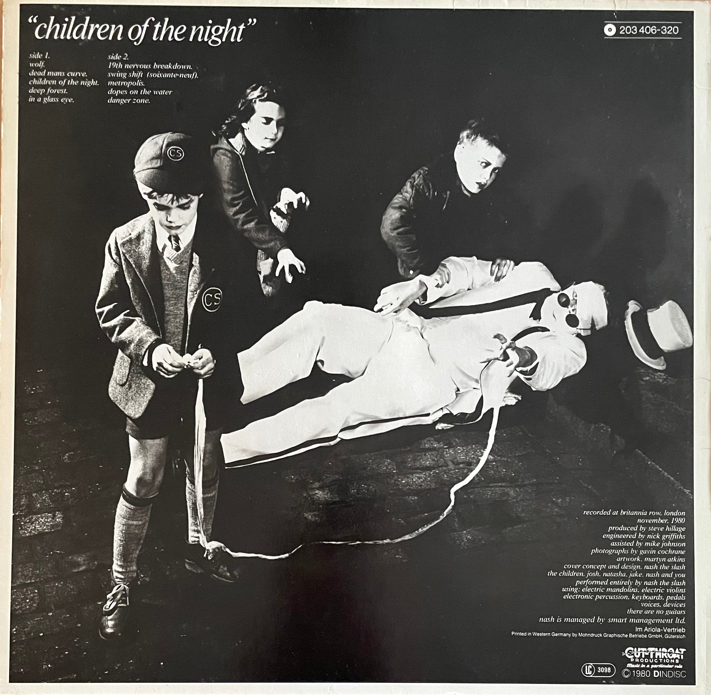 Nash The Slash – Children Of The Night | Orig. GER 1981