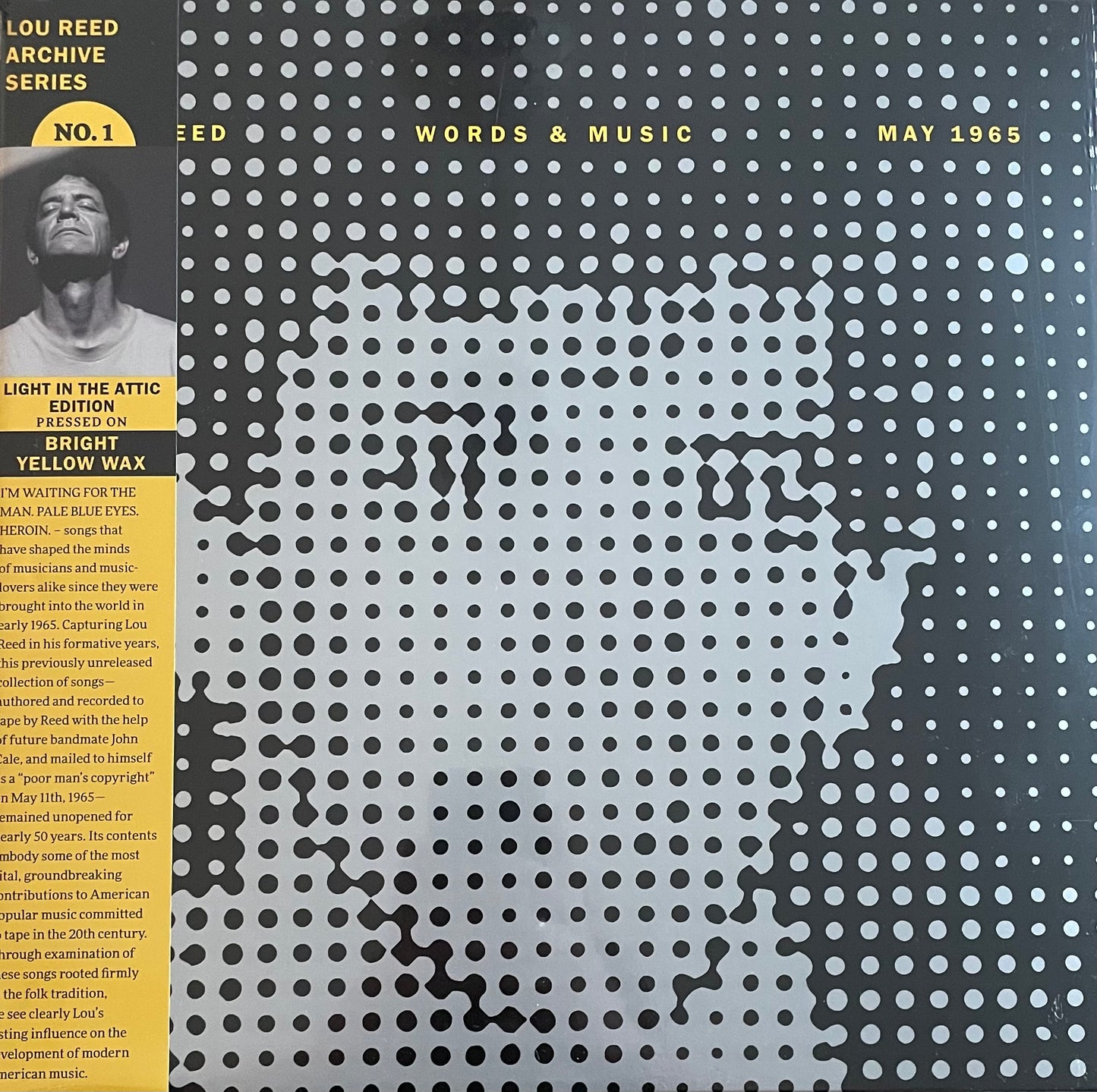 Lou Reed – Words & Music, May 1965 | Orig. US 2022 | Yellow Vinyl