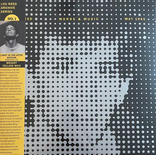 Lou Reed – Words & Music, May 1965 | Orig. US 2022 | Yellow Vinyl