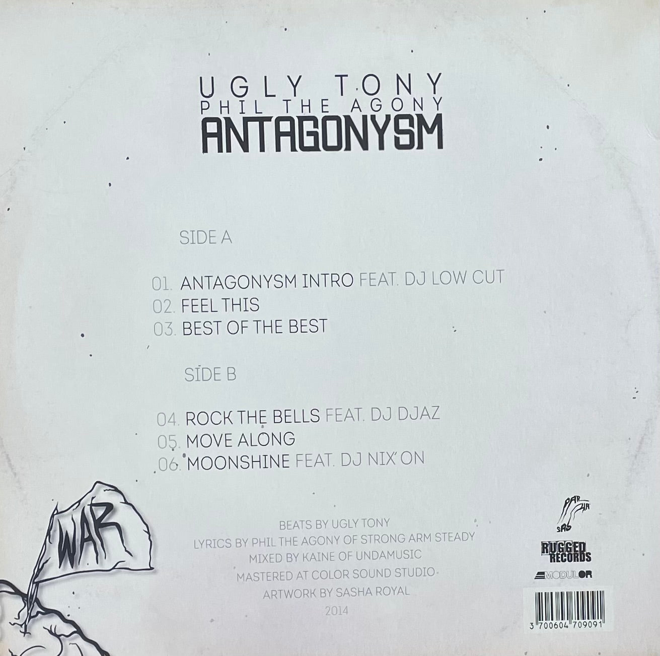 Ugly Tony & Phil The Agony – Antagonysm | Orig. FRA 2014