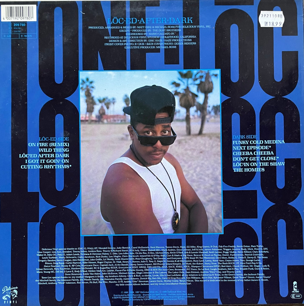 Tone-Lōc – Lōc'ed After Dark |Repress EU 1989