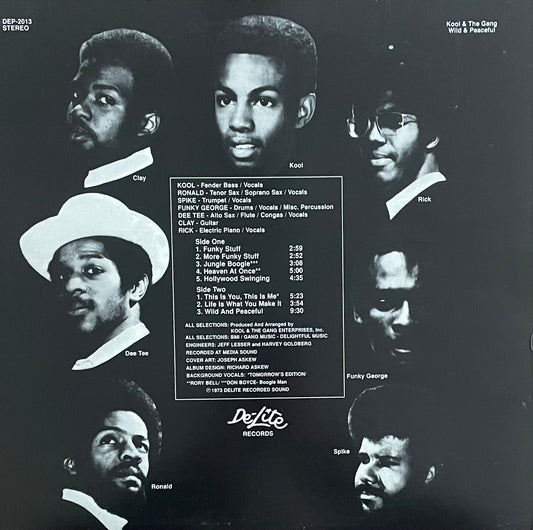 Kool & The Gang – Wild And Peaceful | Reissue US 1998