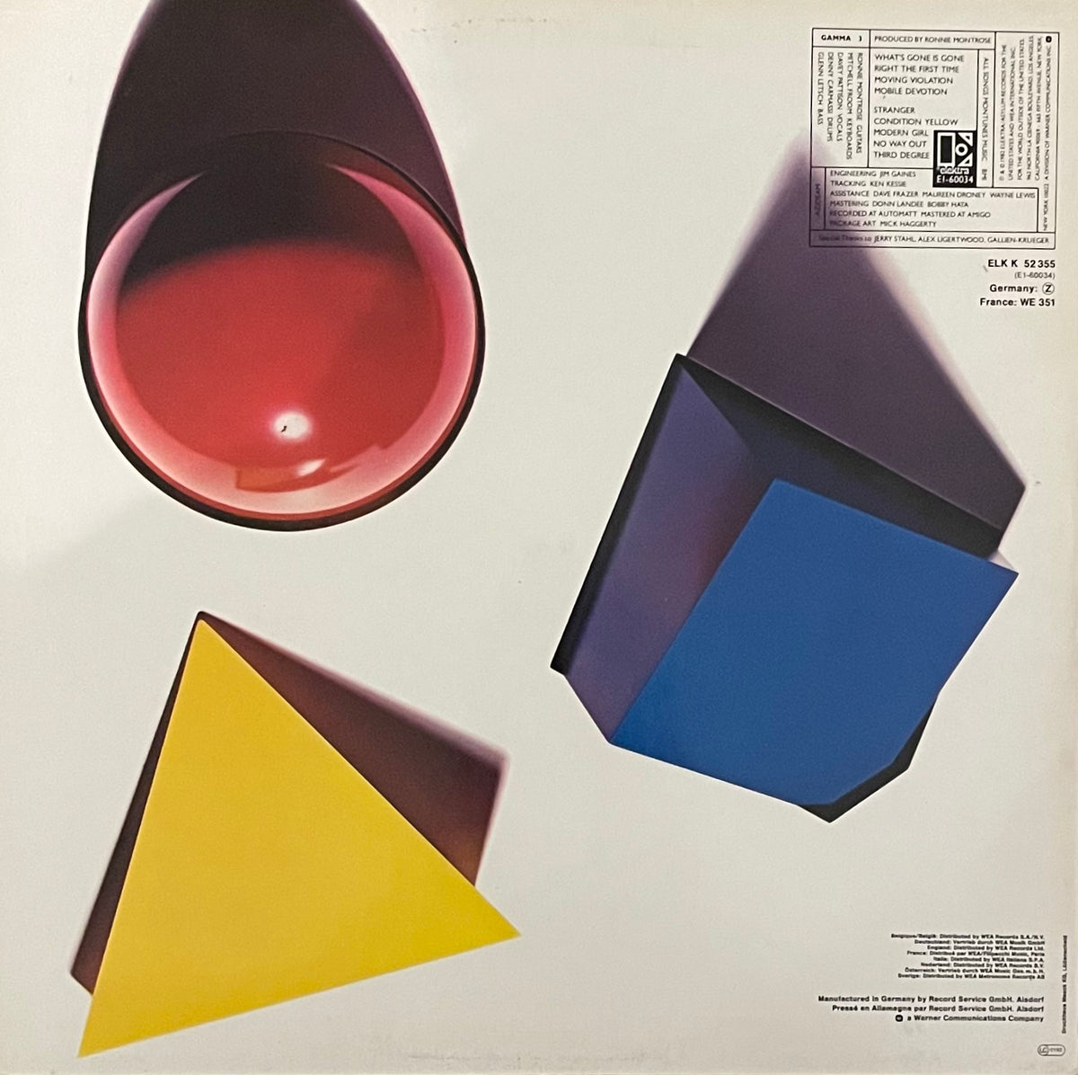Gamma – Gamma 3 | Orig. GER 1982
