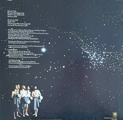 Supertramp – Crime Of The Century | Repress GER 1976 | Interpress Pressing