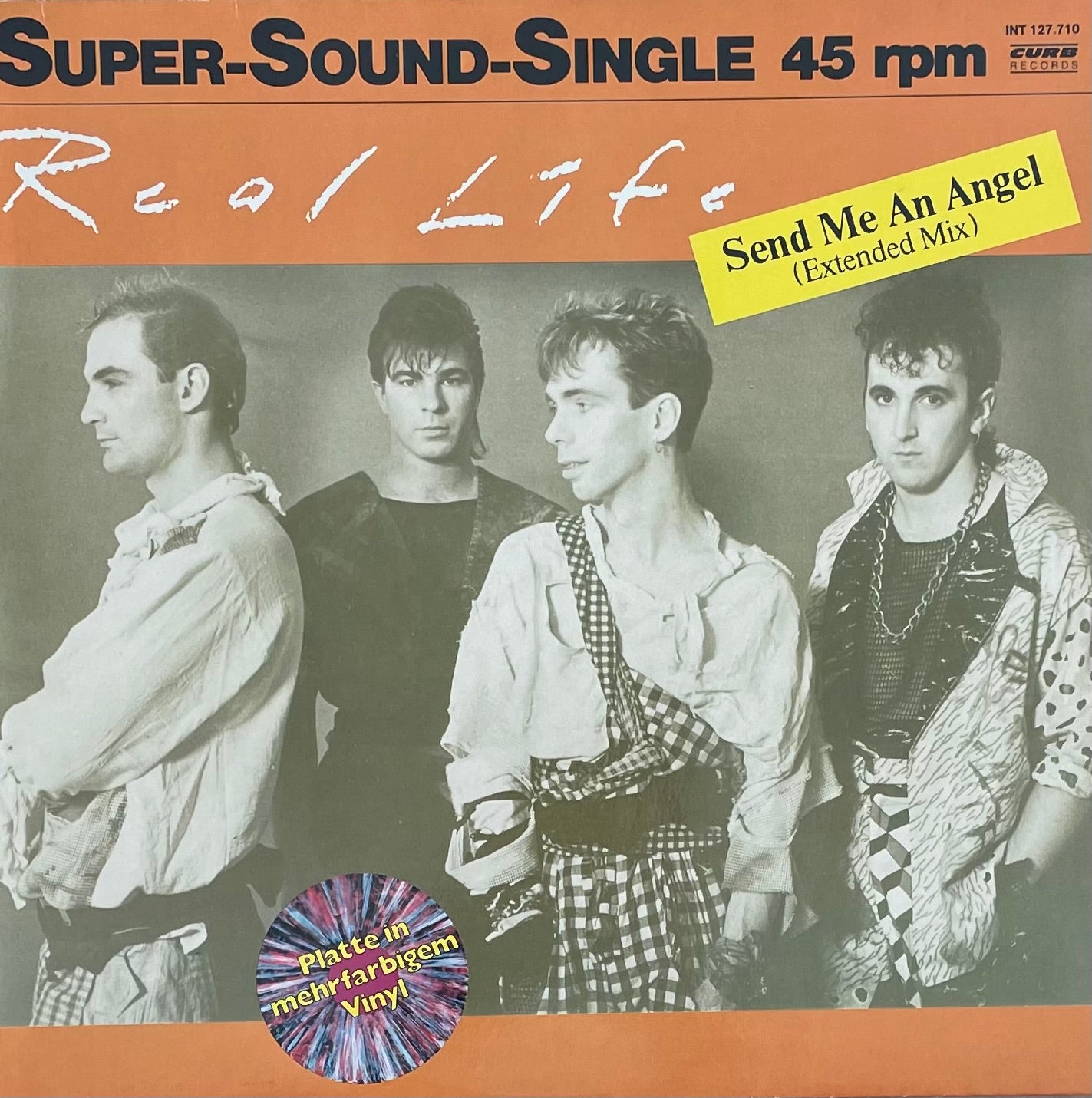 Real Life – Send Me An Angel (Extended Mix) | Orig. GER 1984 | Multicolored Marbled Vinyl