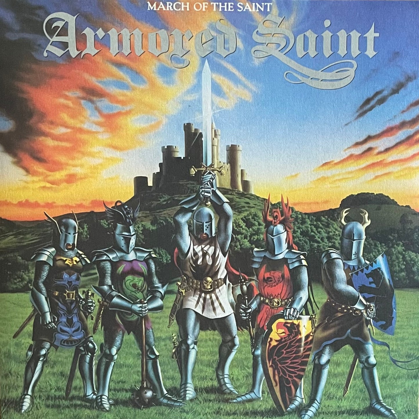 Armored Saint – March Of The Saint | Reissue EU 2022 | Limited to 300 | Green Leaf Marbled Vinyl
