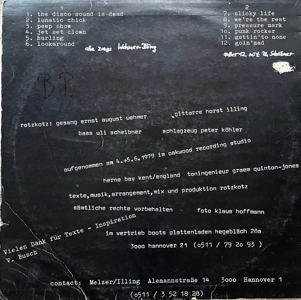 Rotzkotz – Much Funny | Orig. GER 1979