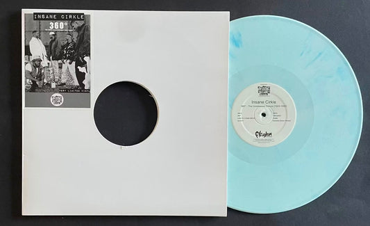 Insane Cirkle – 360° - The Unreleased Demos [1993-1995] | Orig. UK 2015 | Limited to 75 | Blue White Vinyl