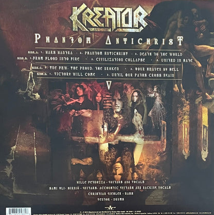 Kreator – Phantom Antichrist | Orig. EU 2012 | Limited Yellow Translucent Vinyl