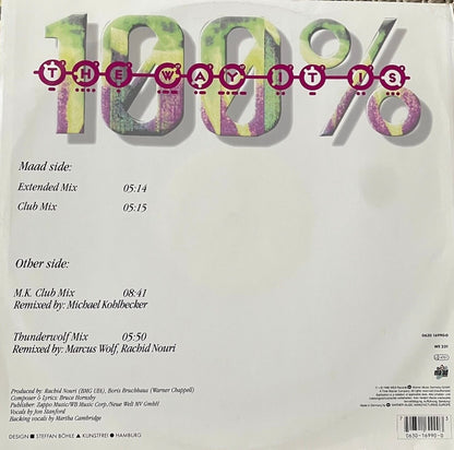 100% – The Way It Is | Orig. EU 1996