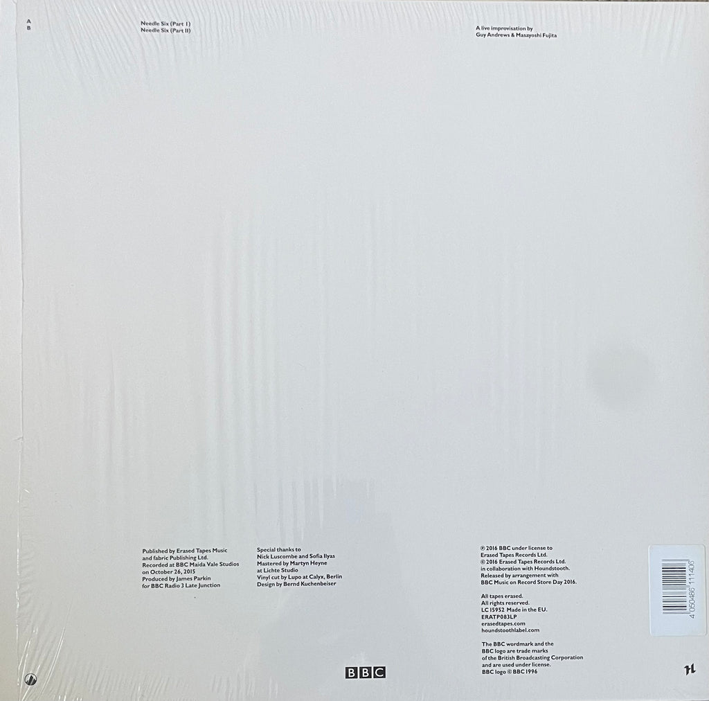 Masayoshi Fujita & Guy Andrews – Needle Six | Orig. UK 2016