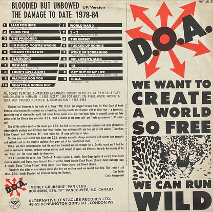 D.O.A. – Bloodied But Unbowed (The Damage To Date: 1978-1984 | Orig. UK 1983