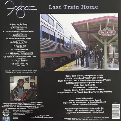 Foghat – Last Train Home | Reissue GER 2021 | Limited Blue Transparent Vinyl