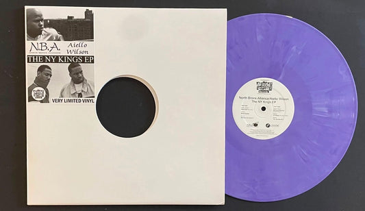 North Bronx Alliance & Aiello Wilson – The NY Kings EP | Orig. UK 2012 | Limited to 75 | Purple White Vinyl
