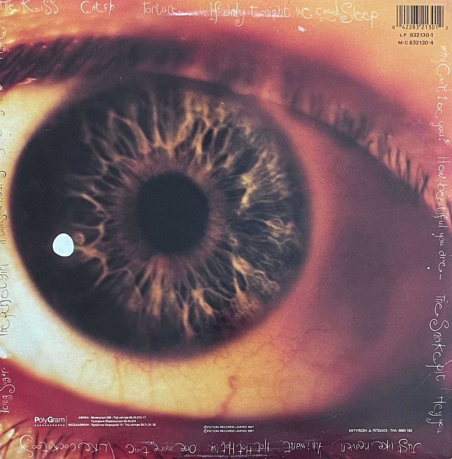 The Cure – Kiss Me Kiss Me Kiss Me | Orig. GRE 1987