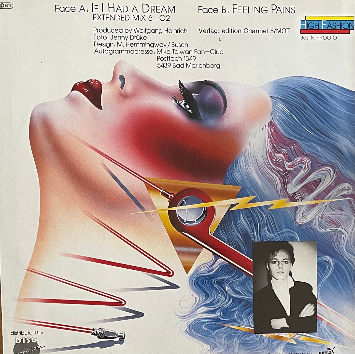 Mike Taiwan – If I Had A Dream | Orig. GER 1986