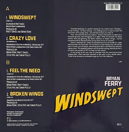 Bryan Ferry – Windswept | Orig. GER 1985