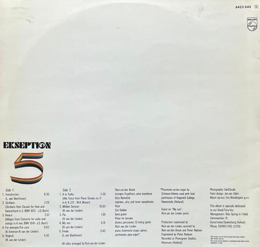 Ekseption – 5 | Orig. GER 1972