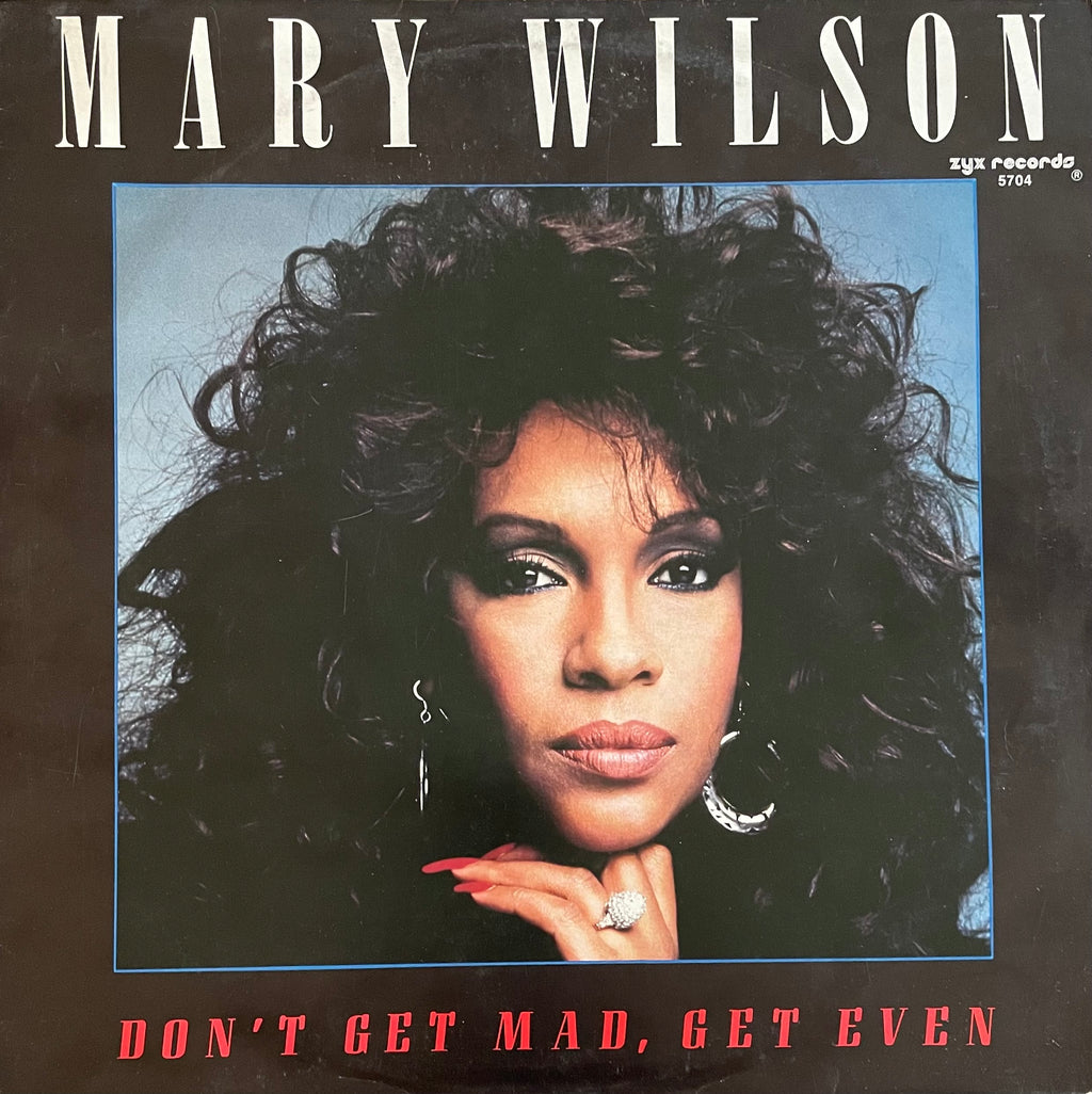 Mary Wilson – Don't Get Mad, Get Even | Orig. GER 1987