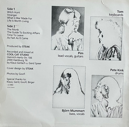 Steak – As Fast As It Came | Orig. GER 1985