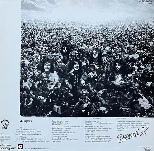 Brand X – Masques | Orig. GER 1978
