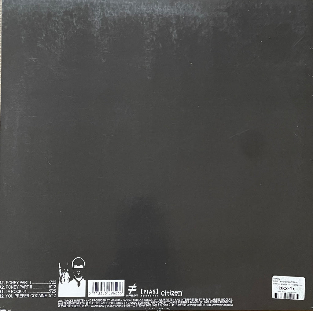 Vitalic – Poney EP Remastered | Reissue FRA 2006