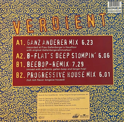 Grooveminister – Verdient | Orig. GER 1995