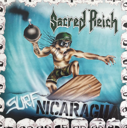 Sacred Reich – Surf Nicaragua | Remastered EU 2021 | Limited to 300 | Brown Marbled Vinyl