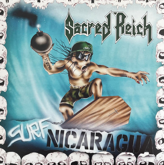 Sacred Reich – Surf Nicaragua | Remastered EU 2021 | Limited to 300 | Brown Marbled Vinyl