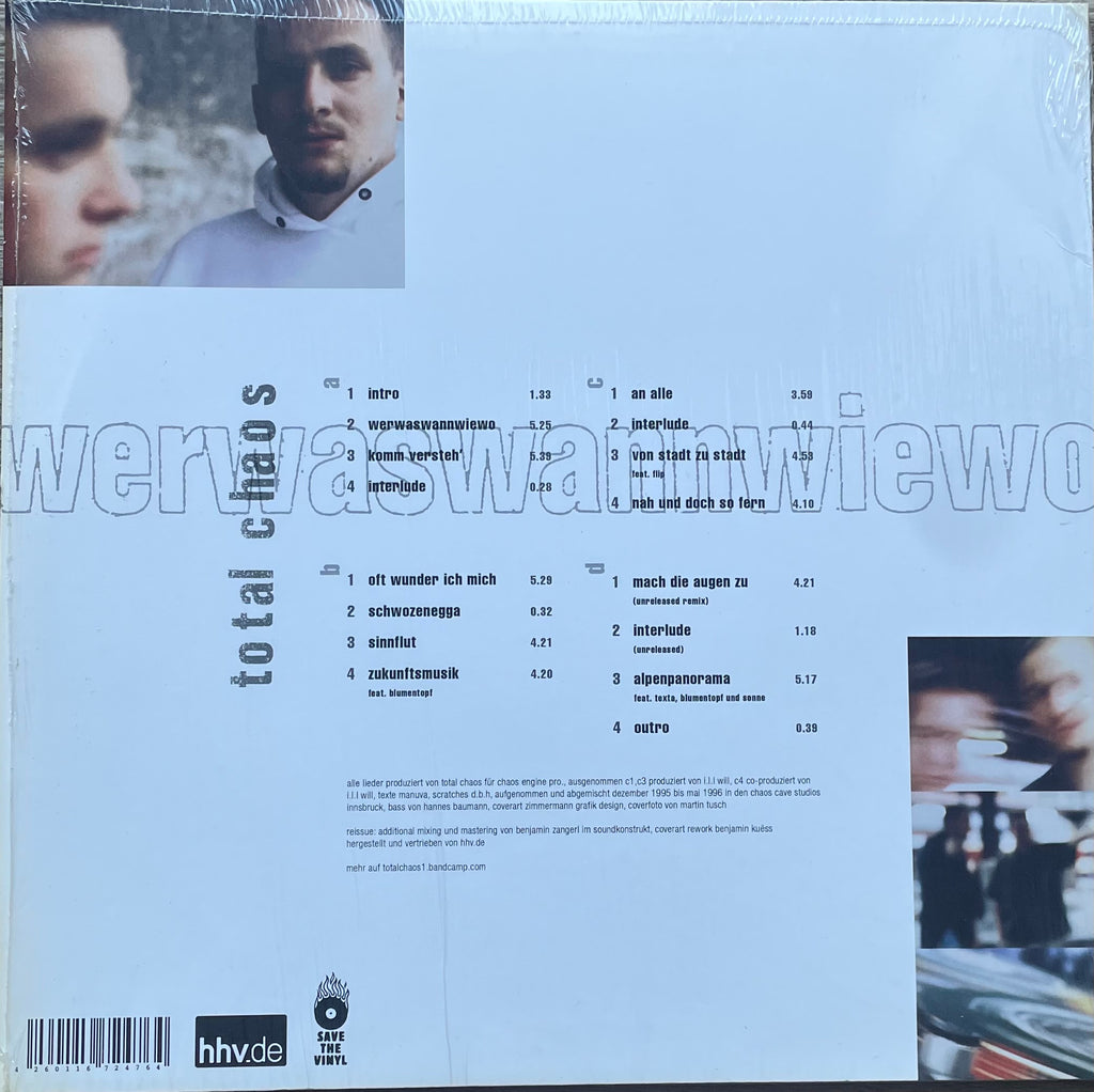 Total Chaos – Werwaswannwiewo | Reissue GER. 2016