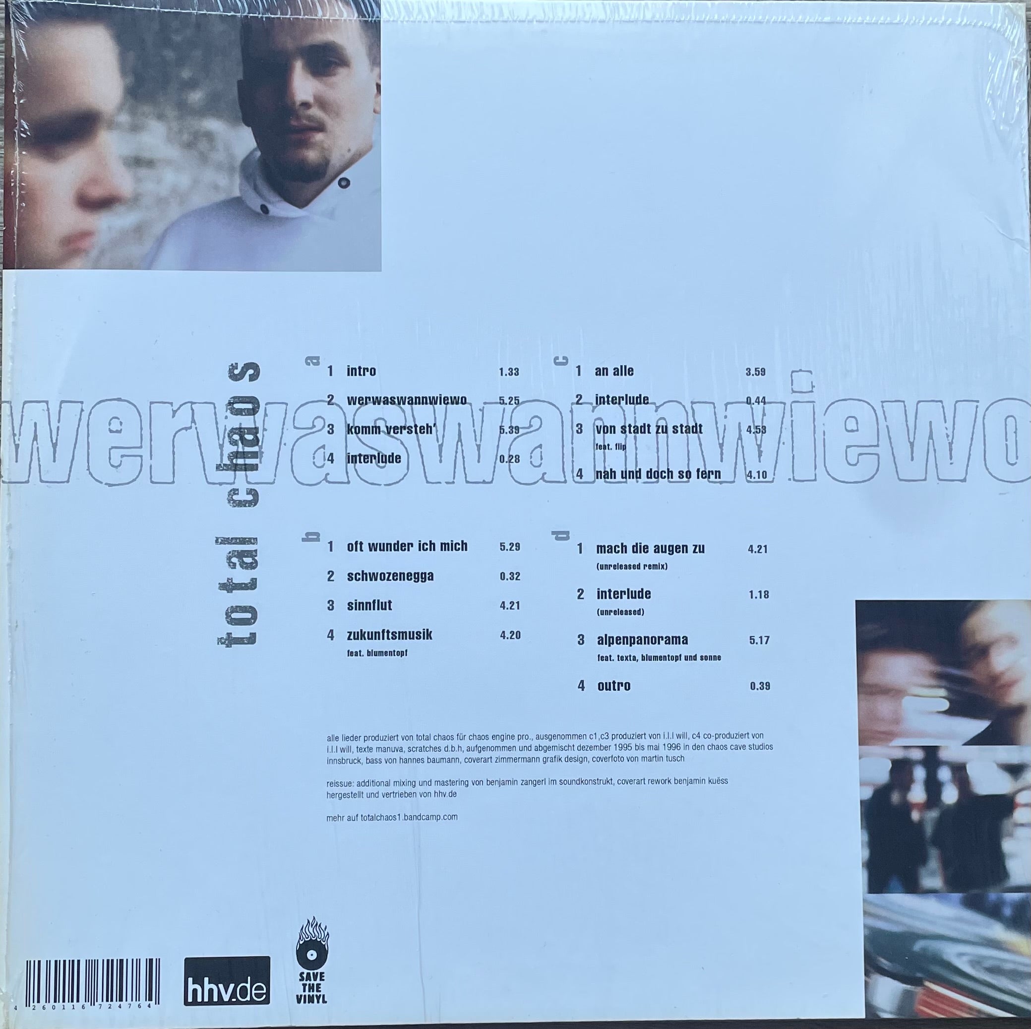 Total Chaos – Werwaswannwiewo | Reissue GER. 2016