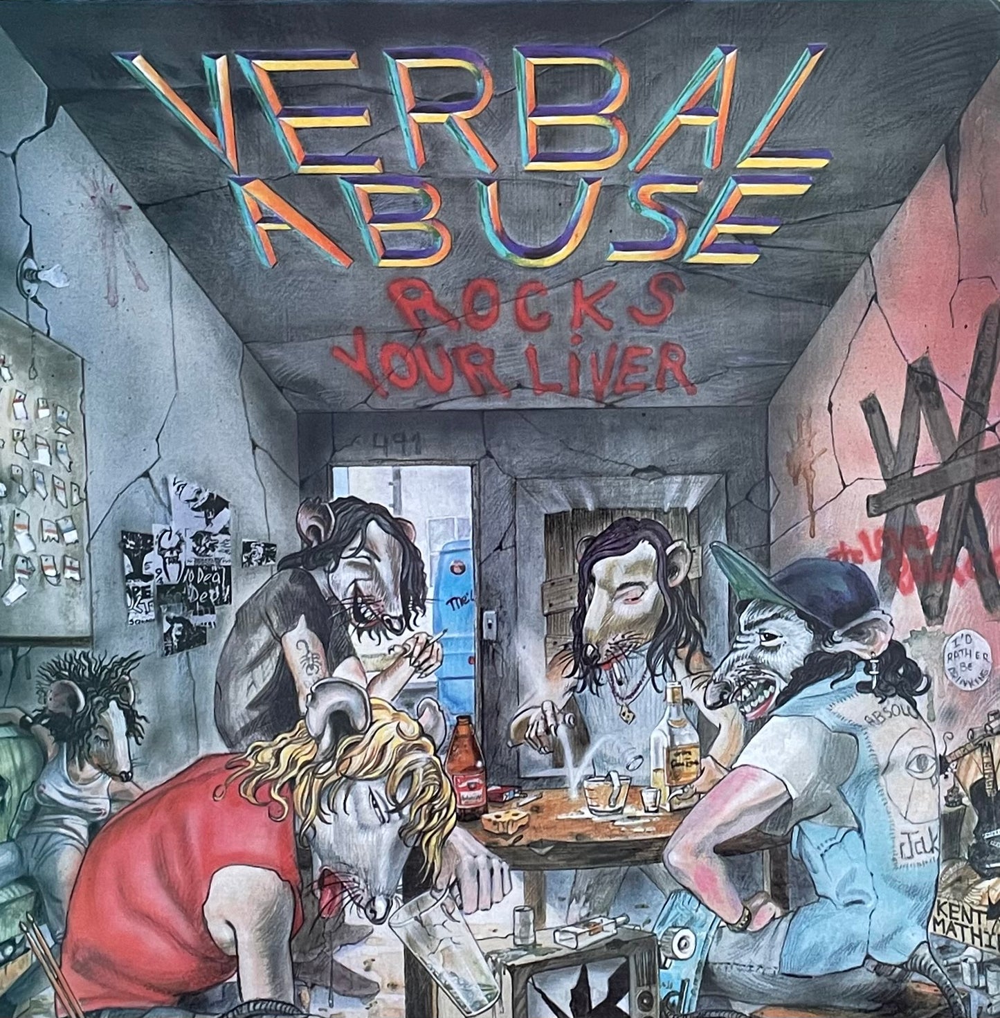 Verbal Abuse – Rocks Your Liver | Orig. US 1986