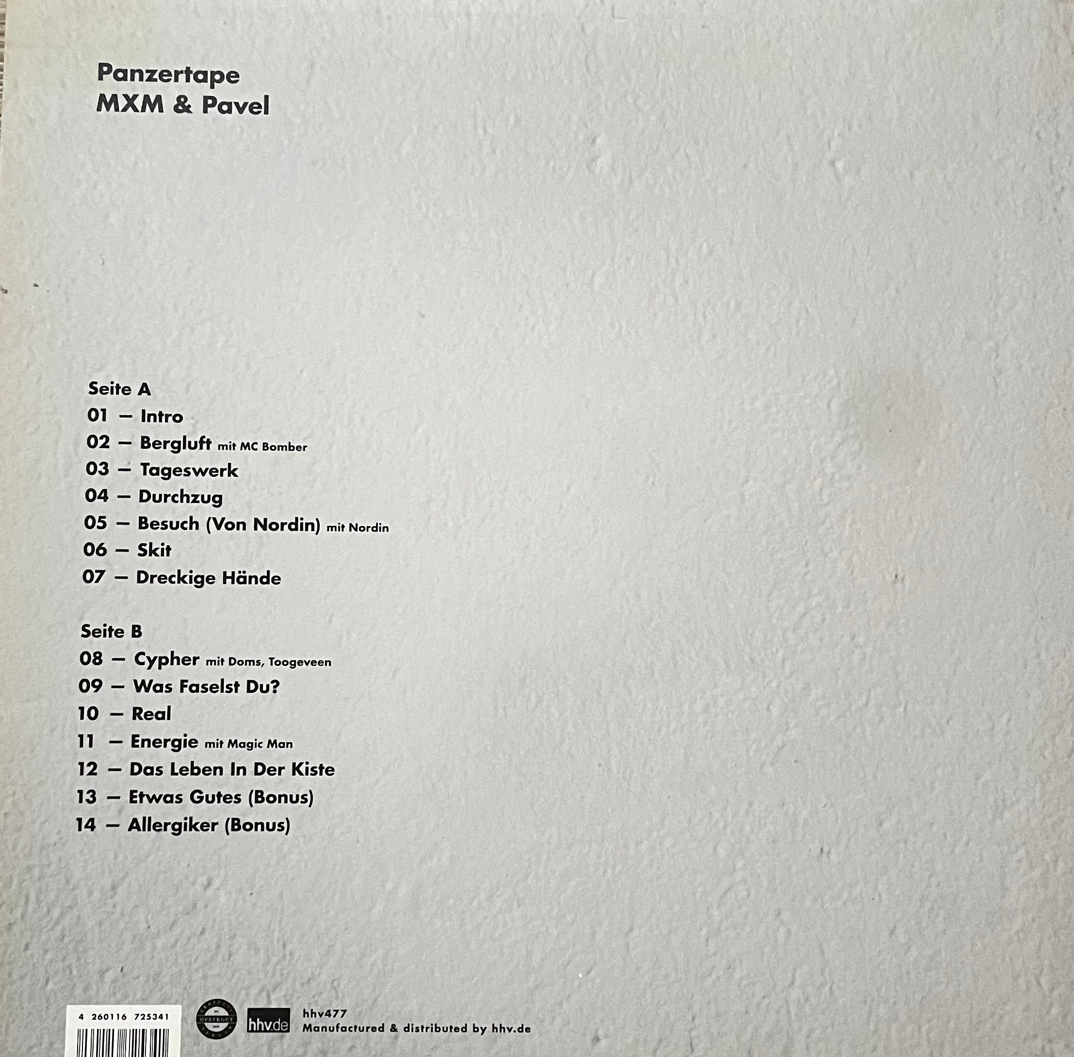 MXM & Pavel – Panzertape | Orig. GER 2016